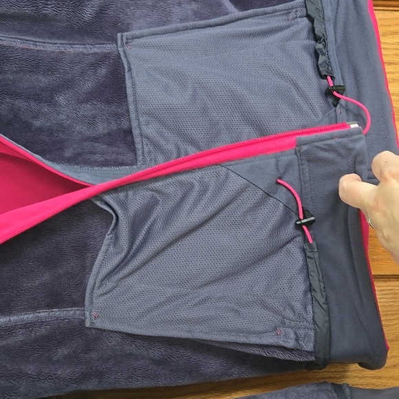 The North Face Soft Shell Fleeced Lined Jacket Pink/purple color size SMALL - Picture 13 of 14